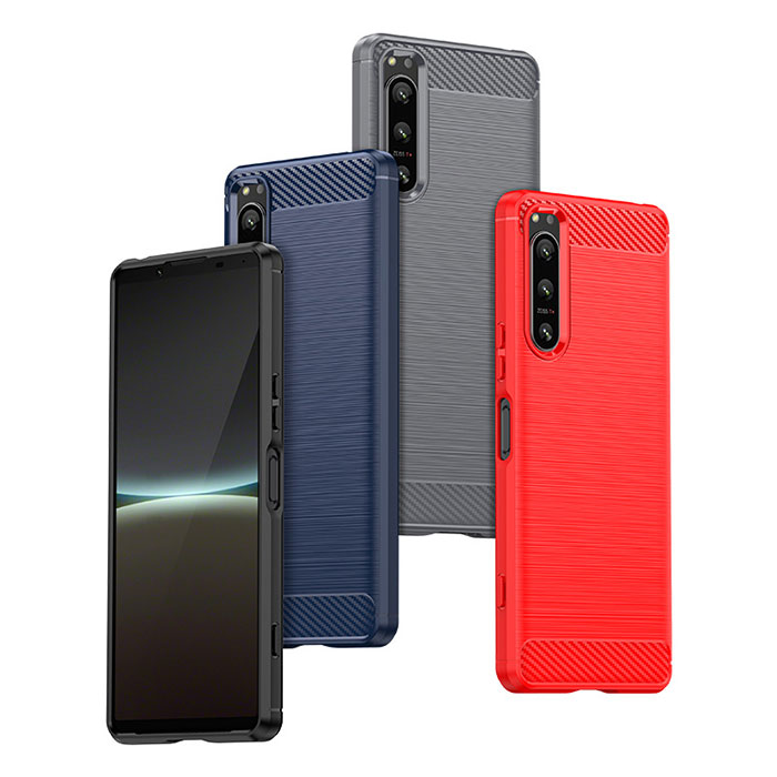  05  Carbon TPU Sony Xperia 5 IV