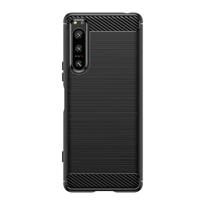  Carbon TPU Sony Xperia 5 IV black