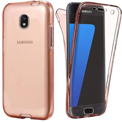  Full Protective TPU Samsung J530 Galaxy J5 2017 Pro pink