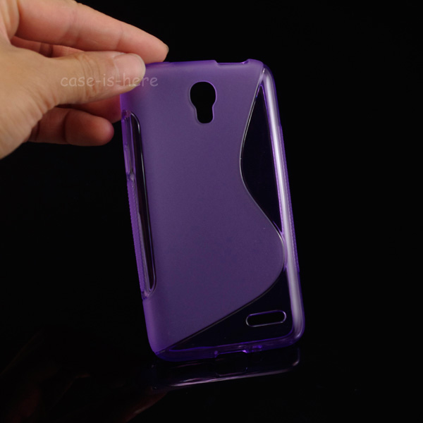  Silicone Alcatel 5050Y purple style