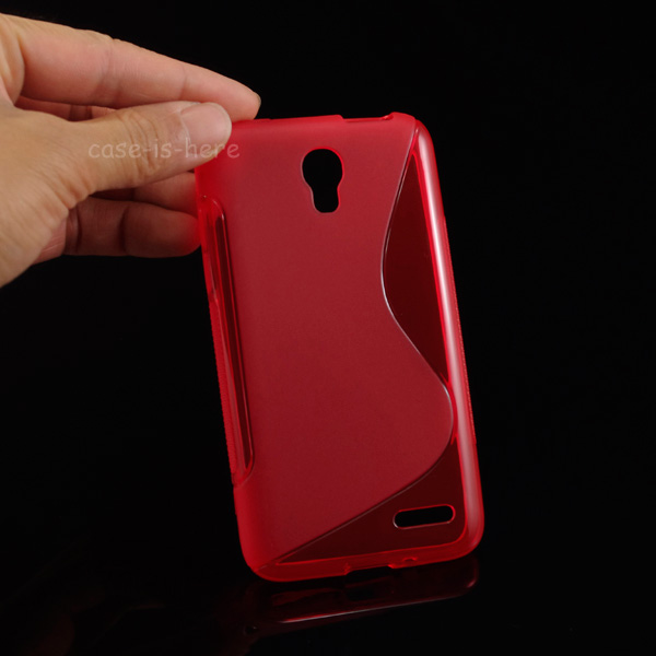  Silicone Alcatel 5050Y red style