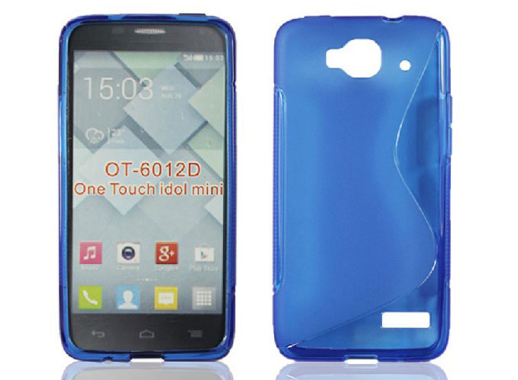  05  Silicone Alcatel 6012D One Touch Idol Mini
