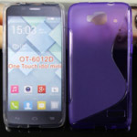  Silicone Alcatel 6012D One Touch Idol Mini purple style