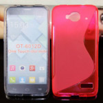  Silicone Alcatel 6012D One Touch Idol Mini rose red style