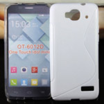  Silicone Alcatel 6012D One Touch Idol Mini white style