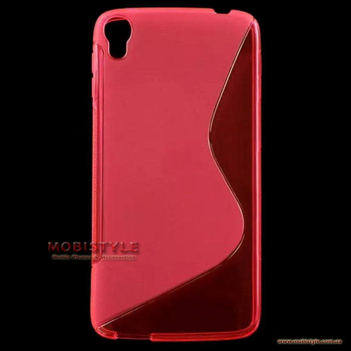  Silicone Alcatel 6045Y red style