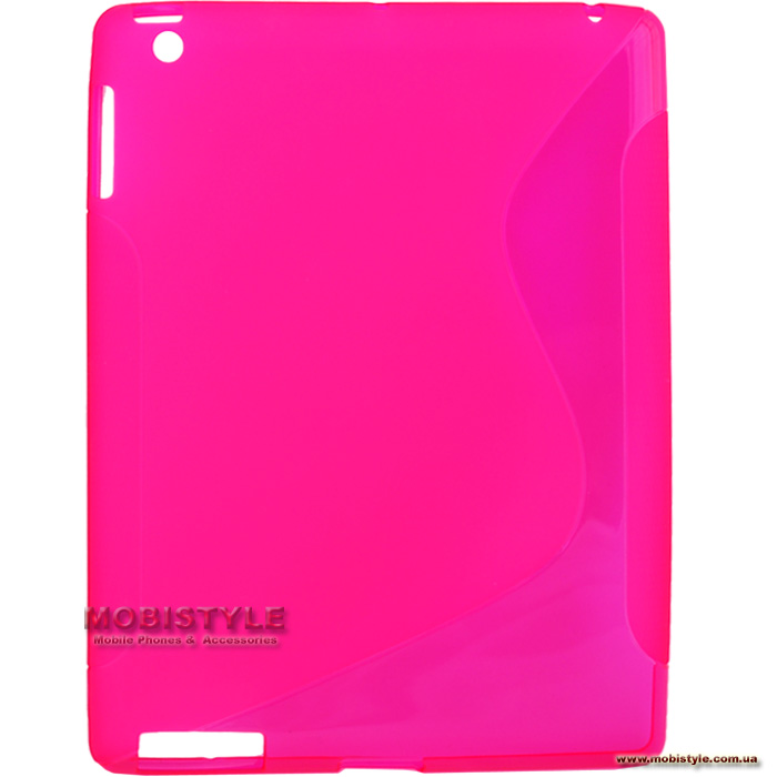  Silicone Apple Ipad 3 style pink