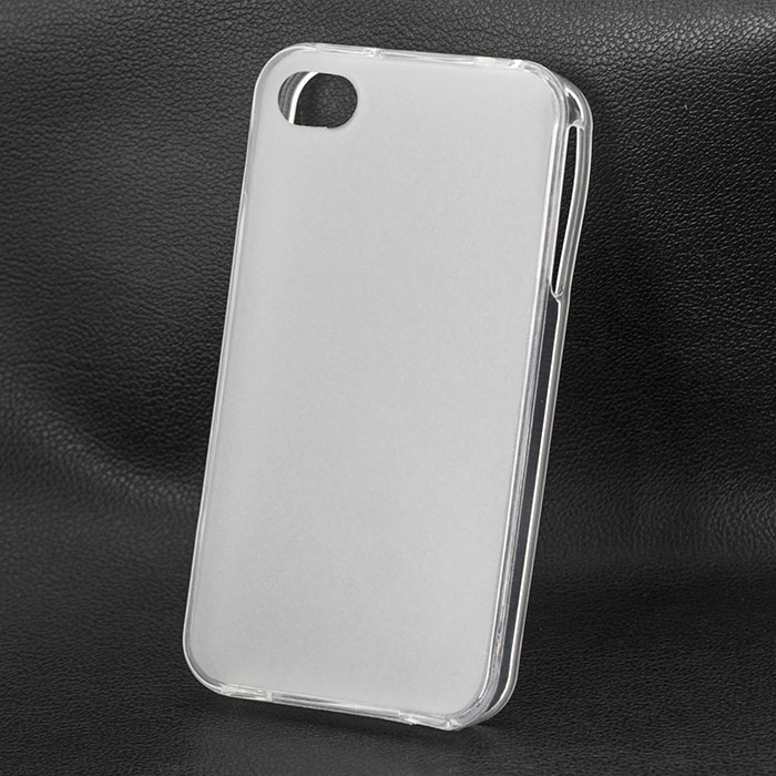  Silicone Apple Iphone 4 pudding transparent