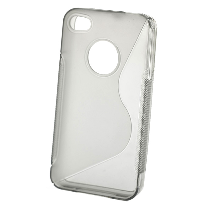  Silicone Apple Iphone 4 style gray