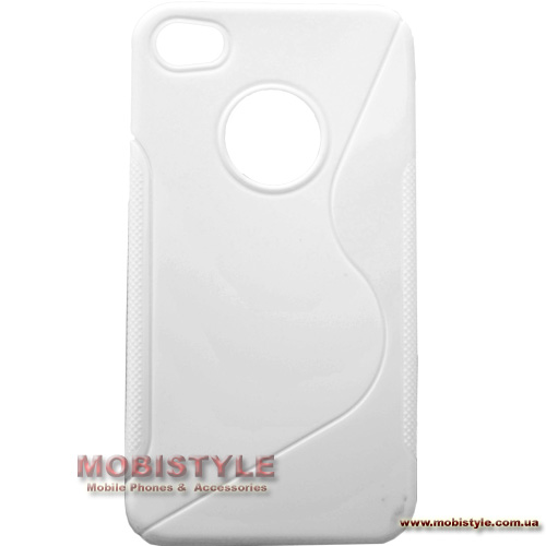  Silicone Apple Iphone 4 white style