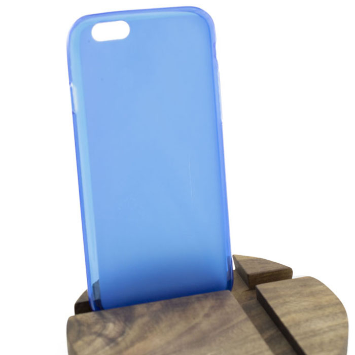  Silicone Apple iPhone 6 pudding blue