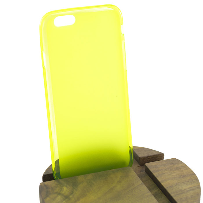  Silicone Apple iPhone 6 pudding green