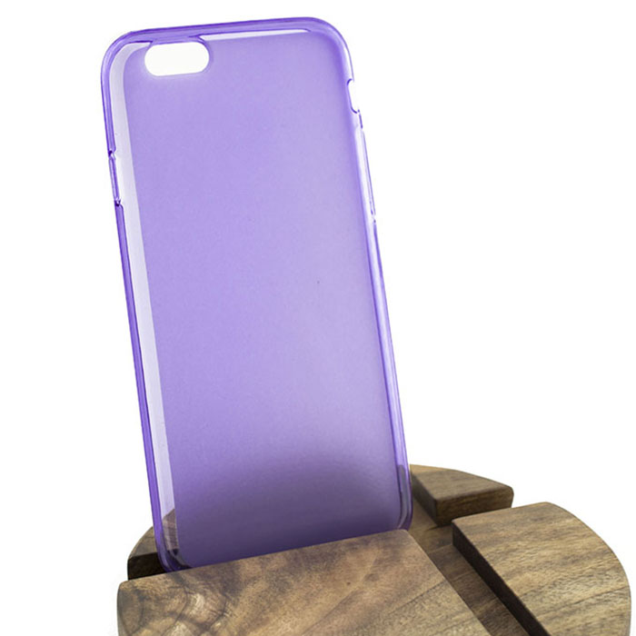  Silicone Apple iPhone 6 pudding purple