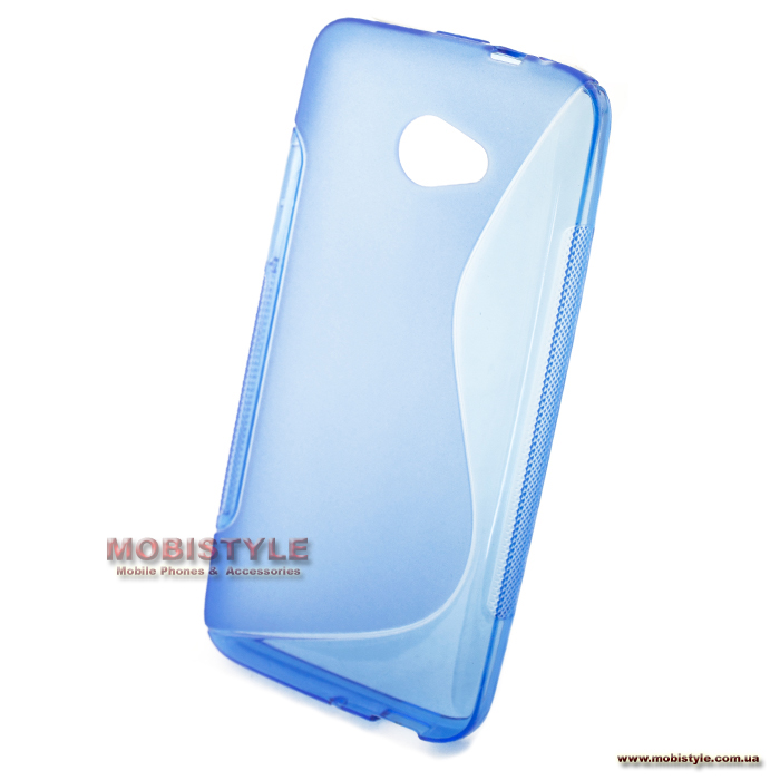  Silicone HTC Butterfly S style blue
