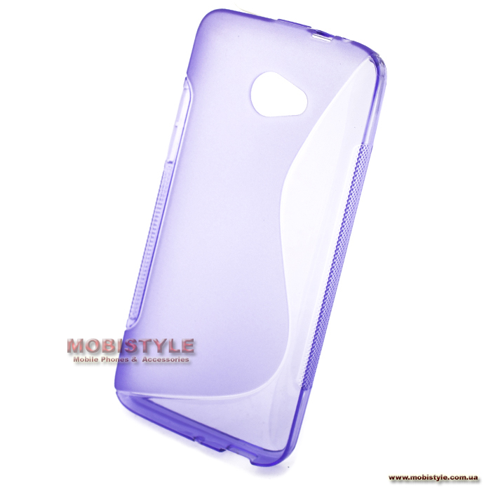  Silicone HTC Butterfly S style purple