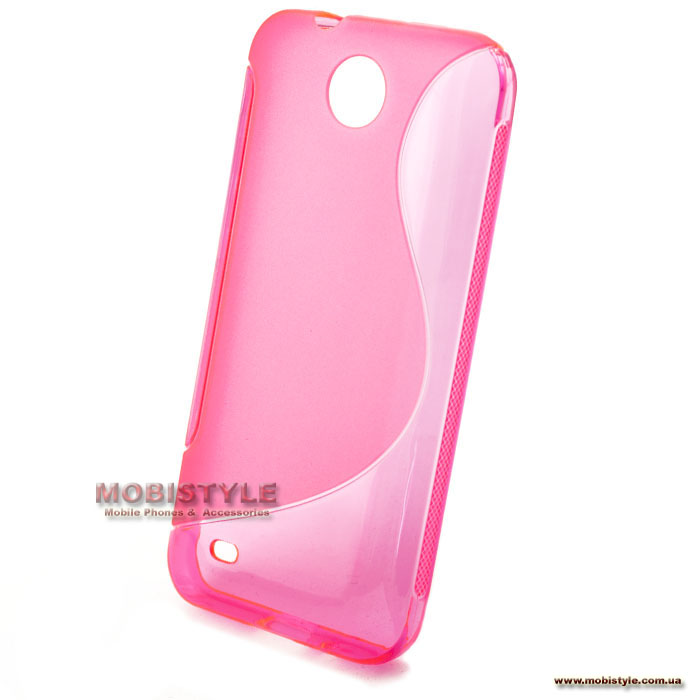  Silicone HTC Desire 300 style pink