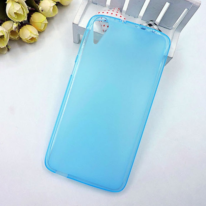  Silicone HTC Desire 828 pudding blue