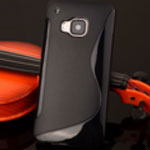  Silicone HTC One S9 black style