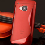  Silicone HTC One S9 red style