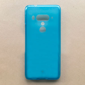  Silicone HTC U12 Plus pudding blue