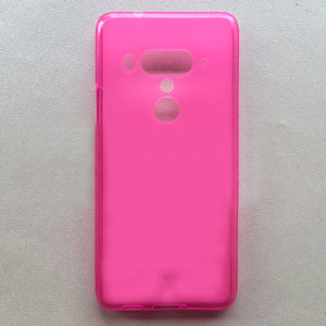  Silicone HTC U12 Plus pudding pink