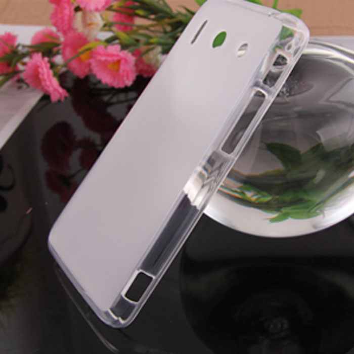  Silicone Huawei Ascend G510 pudding transparent