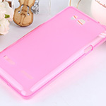  Silicone Huawei Ascend G615 pudding pink