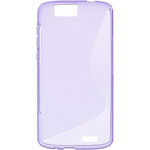  Silicone Huawei Ascend G7 purple style