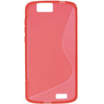  Silicone Huawei Ascend G7 red style