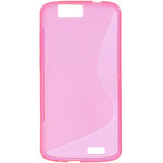  Silicone Huawei Ascend G7 rose style