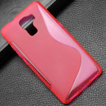  Silicone Huawei Honor 7 pink style
