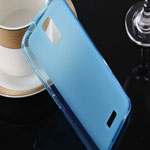 Silicone Huawei Y3 U12 pudding blue