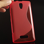  Silicone Lenovo A2010 red style