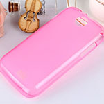  Silicone Lenovo A300t pudding pink