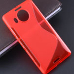  Silicone Microsoft Lumia 950 XL style red