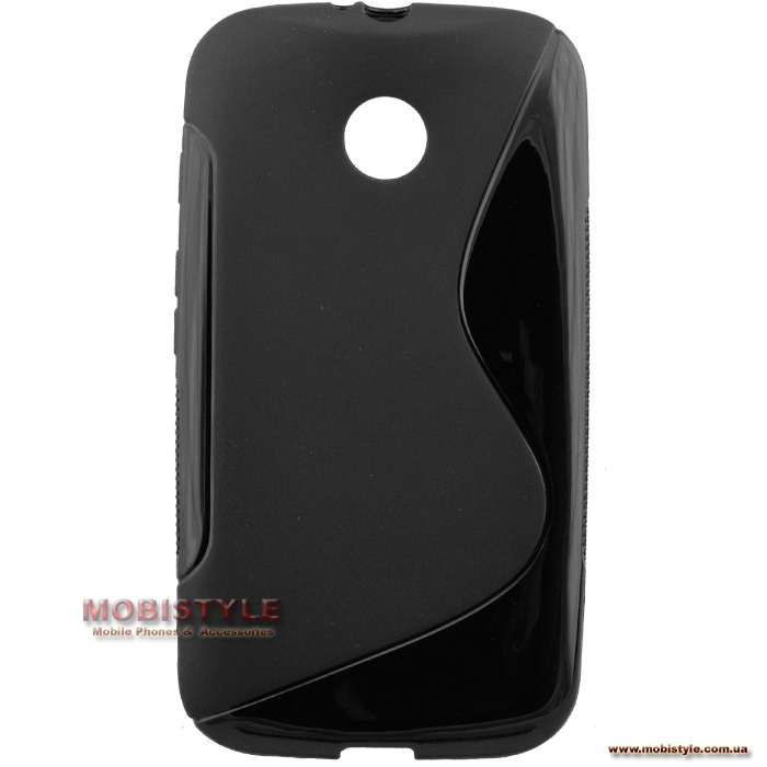  Silicone Motorola Moto E style black