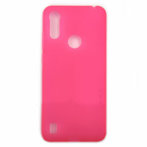  Silicone Motorola Moto E6i pudding pink