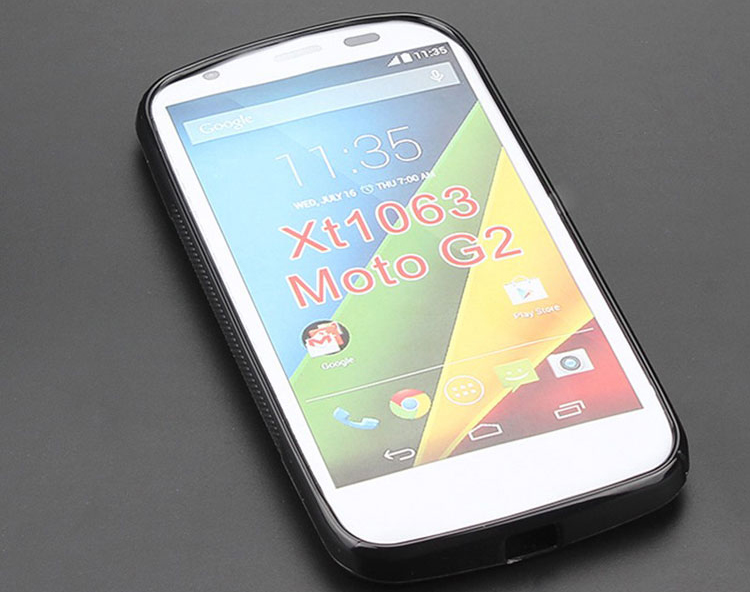  07  Silicone Motorola Moto G 2nd Gen