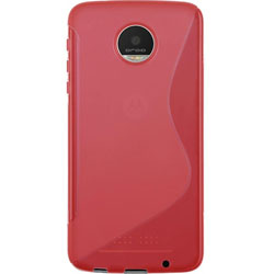  Silicone Motorola XT1635-03 Moto Z Play style red