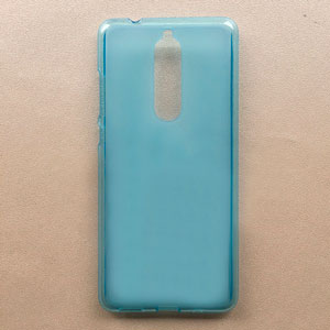  Silicone Nokia 5.1 pudding blue