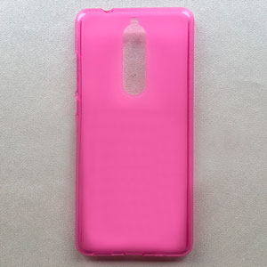  Silicone Nokia 5.1 pudding pink