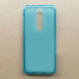  Silicone Nokia 5.1 Plus-Nokia X5 pudding blue