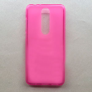  Silicone Nokia 5.1 Plus-Nokia X5 pudding pink