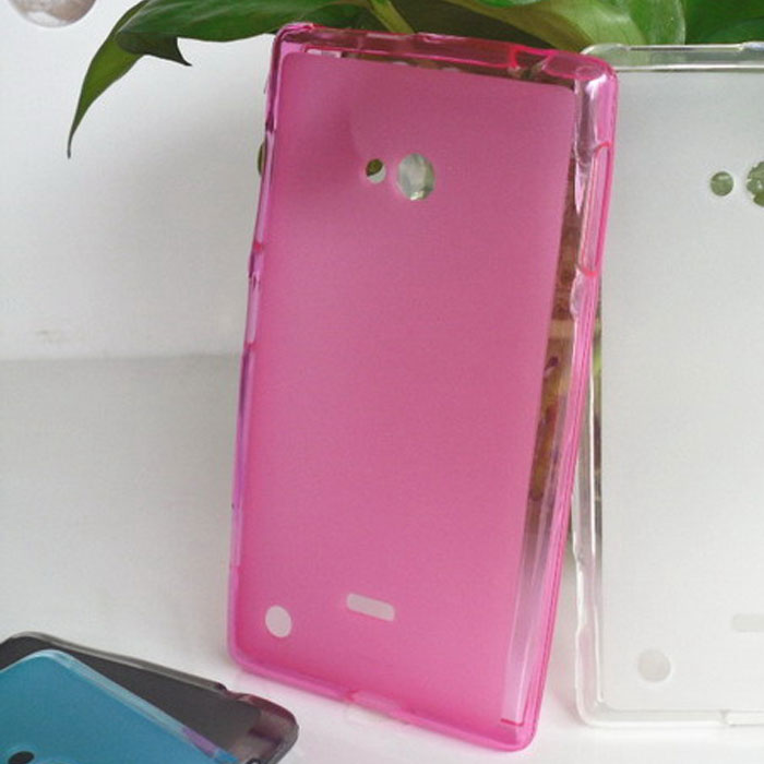  Silicone Nokia Lumia 720 pudding pink