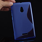  Silicone Nokia XL style blue