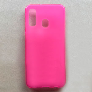  Silicone Samsung A405FD Galaxy A40 pudding pink
