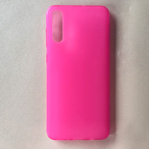  Silicone Samsung A705FD Galaxy A70 pudding pink