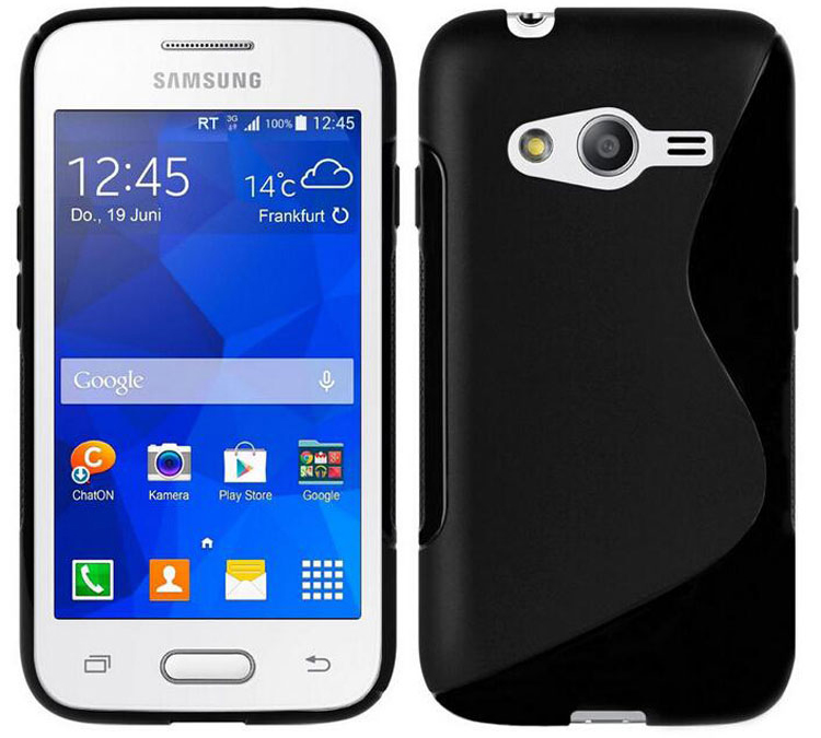  01  Silicone Samsung G313HZ Galaxy V Dual SIM