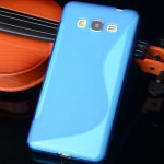  Silicone Samsung G7200 Galaxy Grand 3 style blue