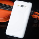  Silicone Samsung G720N0 Galaxy Grand Max style white